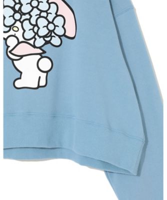 ＲＩＢＯＮ　ＭＹ　ＭＥＬＯＤＹ　ＰＲＩＮＴ　／　ＷＯＭＥＮＳショート丈ＳＷＥＡＴ　ＵＣ２Ｅ８８０７ー１